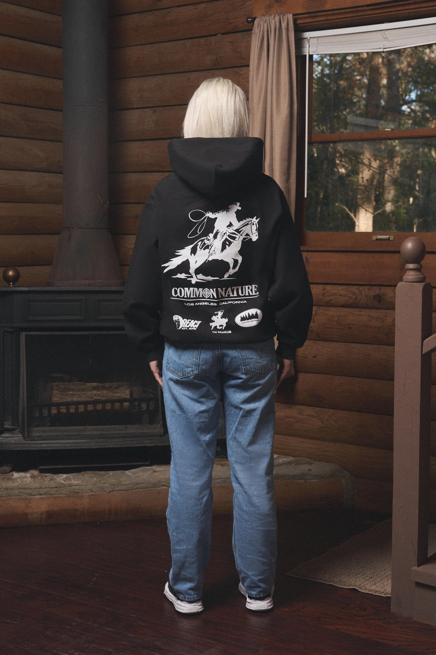 RIDER'S SPIRIT HOODIE (BLACK)