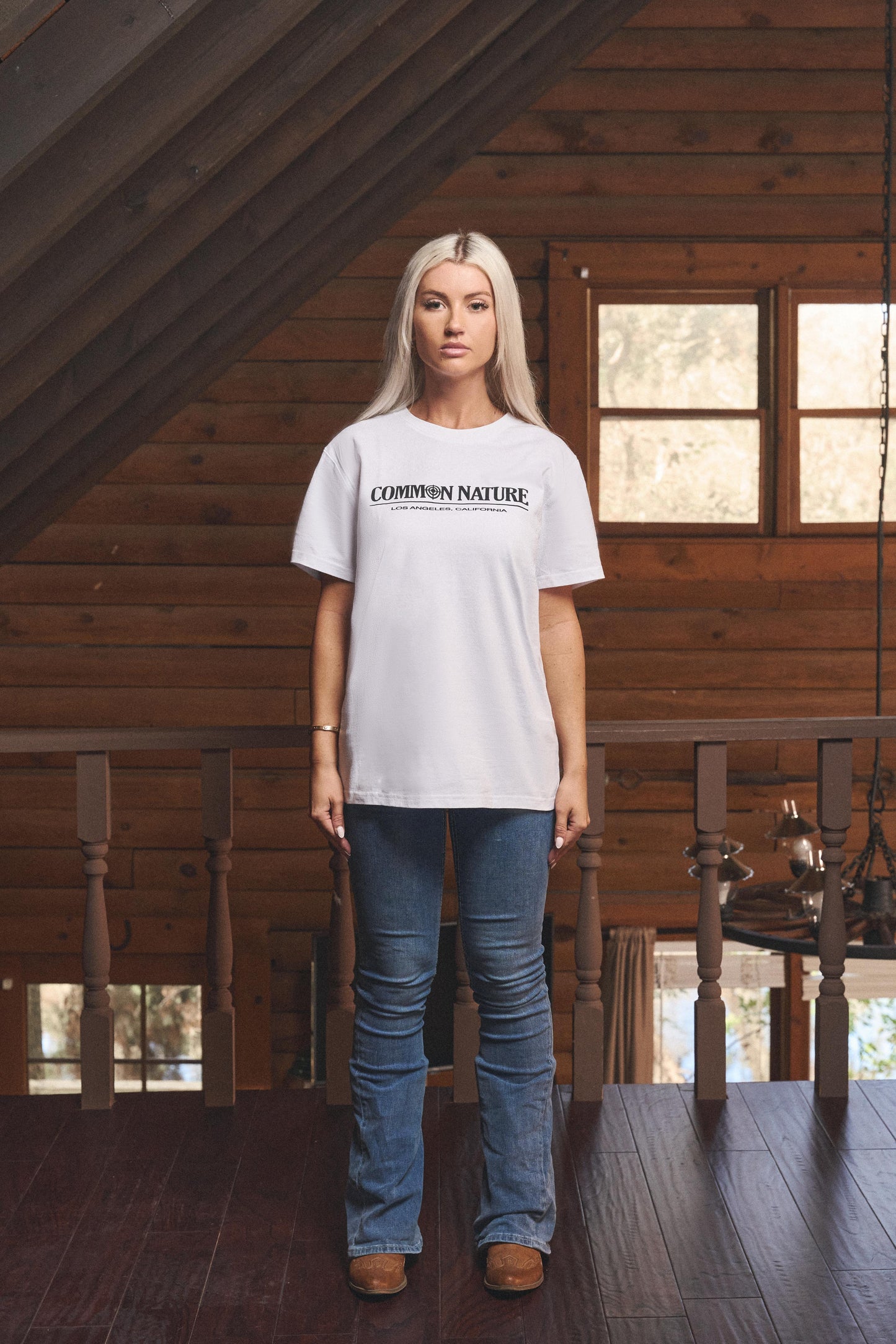 WESTERN FRONTIER TEE (WHITE)